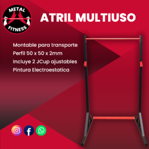 ATRIL PULL-UP Y PRESS BANCA