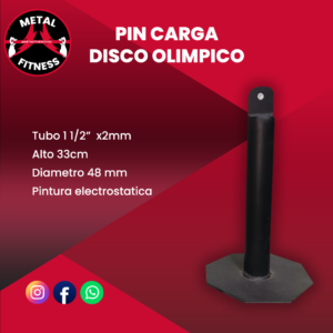 PIN DE CARGA DISCOS OLIMPICOS