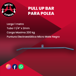 PULL UP PARA POLEA